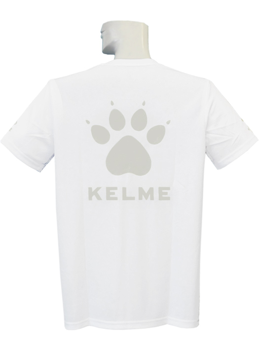(ケルメ) KELME/半袖プラクティスシャツ/ホワイト/KCX292-06/簡易配送(CARDのみ/送料注文後変更/1点限/保障無)