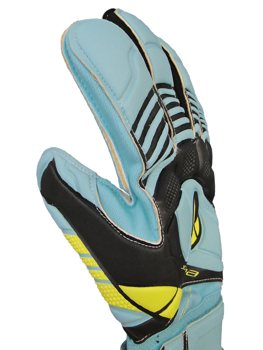 ※若干変色あり※(ウールシュポルト) UHLSPORT/エリミネーター スーパーソフト/アイスブルーXブラックXフローイエロー/1000133-01