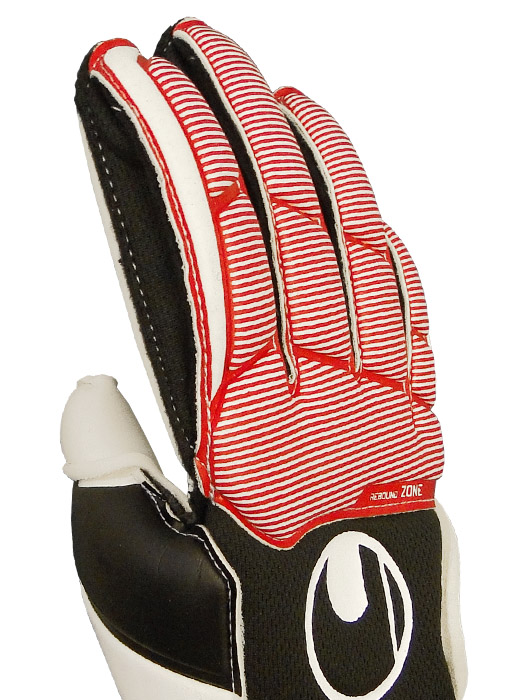 ※変色あり※(ウールシュポルト) UHLSPORT/アブソルートグリップ/ブラックXレッド/1011217-01