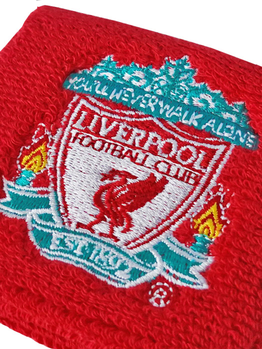 クラブオフィシャルグッズ/リバプール/オフィシャルリストバンド/レッド/22051/簡易配送(CARDのみ/1点限)