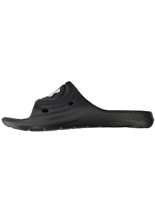 (アンダーアーマー) UNDER ARMOUR/シャワーサンダル/UA ロッカー スライド/ブラック/3023758/ビッグサイズ