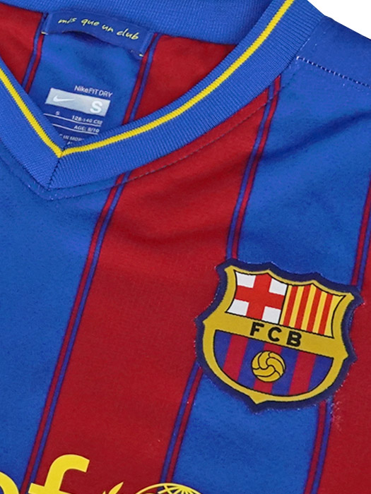 ***限定再入荷***(ナイキ) NIKE/2009/2010バルセロナ/ホーム/半袖/ジュニア用/メッシ/343816-496