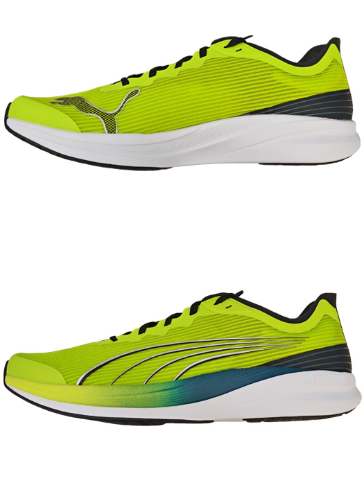 (プーマ) PUMA/リディーム プロ レーサー ランニングシューズ/ライムパウーXプーマブラック/379442-02/ビッグサイズ