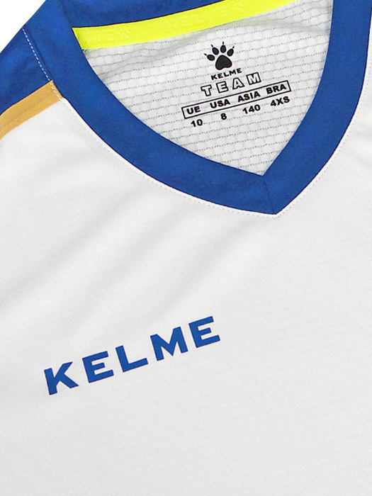 (ケルメ) KELME/フットボールシャツ/パンツセット/ホワイトXロイヤルブルー/3873001-111/簡易配送(CARDのみ/1点限)