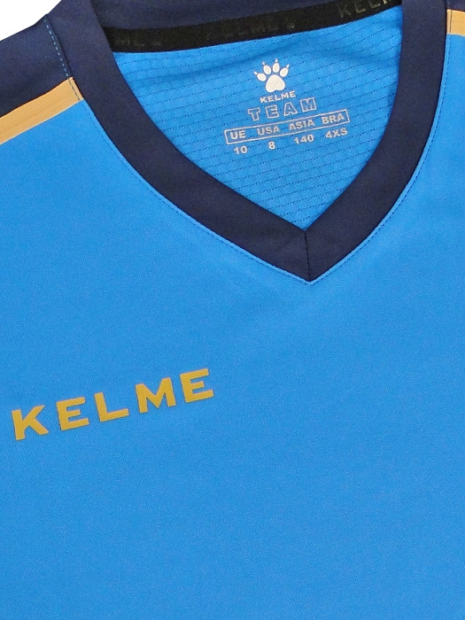 (ケルメ) KELME/フットボールシャツ/パンツセット/ネオンブルーXネイビー/3873001-205/簡易配送(CARDのみ/1点限)