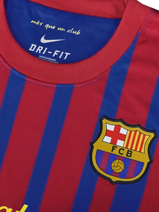 ***限定再入荷***(ナイキ) NIKE/11/12バルセロナ/ホーム/半袖/ピケ/419877-486