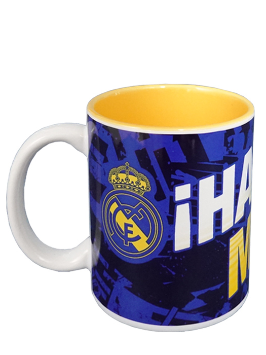 クラブオフィシャルグッズ/レアルマドリード/オフィシャルマグカップ/ブルーXイエロー/5037970101630