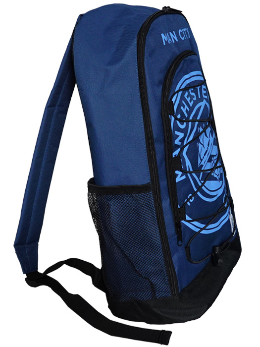 クラブオフィシャルグッズ/マンチェスターシティ/ビッグロゴバンジーバックパック/ネイビー/5051586295637