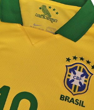 ナイキ/13ブラジル代表/コンフェデレーションズカップ/ホーム/半袖/ネイマール