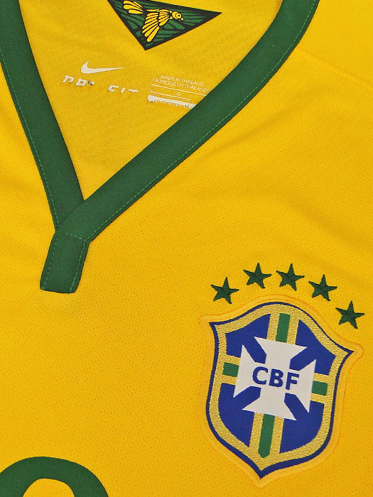 ***限定再入荷***(ナイキ) NIKE/14/15ブラジル代表/ホーム/半袖/ネイマール/ジュニア用/575297-703