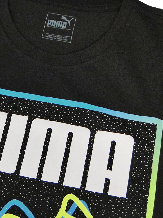 (プーマ) PUMA/スニーカーラインTシャツ/ブラック/592721-01/簡易配送(CARDのみ送料注文後変更/1点限/保障無)