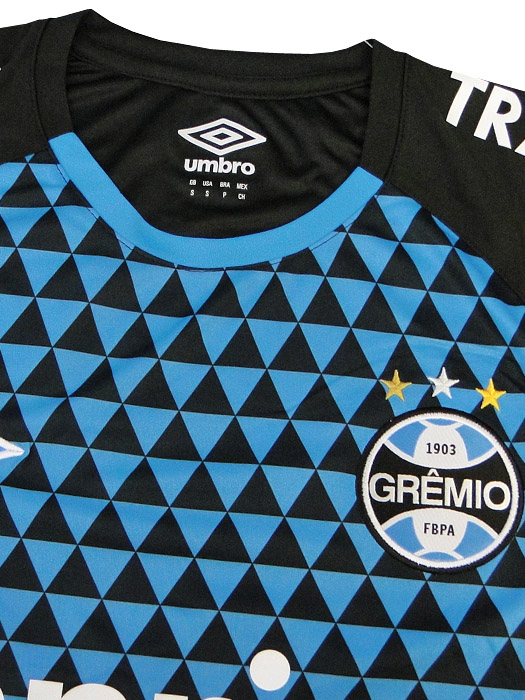 ***限定入荷***(アンブロ) UMBRO/2015/グレミオ/トレーニングシャツ/半袖/ブルーXブラック/602776