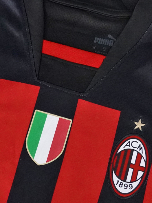 (プーマ) PUMA/22/23ACミラン/ホーム/長袖/フルマーキング/イブラヒモビッチ/スクデット+セリエA+BMX+wefox付/771640-01