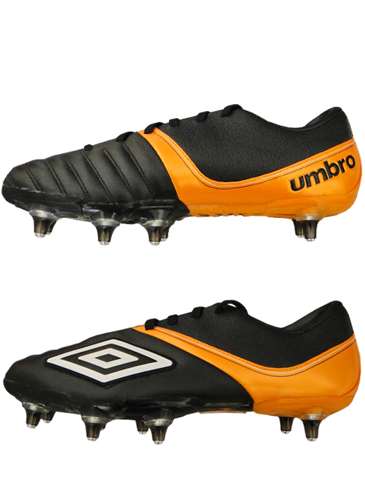 (アンブロ) UMBRO/ST 11プロレザーSG/ブラックXオレンジ/80352U