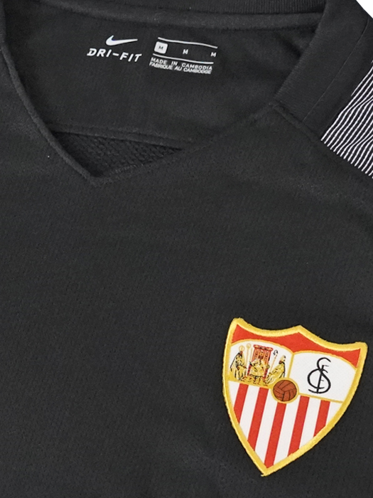 ***限定入荷***(ナイキ) NIKE/18/19/セビージャ/サード/半袖/選手用LFPパッチ付/833017-010