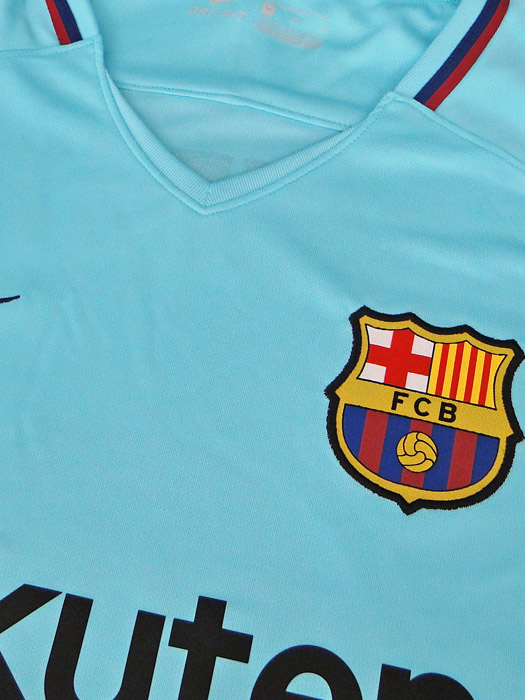 ***限定再入荷***(ナイキ) NIKE/17/18バルセロナ/アウェイ/半袖/楽天スポンサー付/テア・シュテーゲン/847254-484