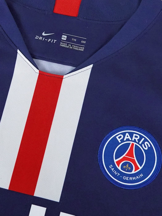 ***若干汚れと傷あり***(ナイキ) NIKE/19/20パリサンジェルマン/ホーム/半袖/ネイマール/AJ5553-411