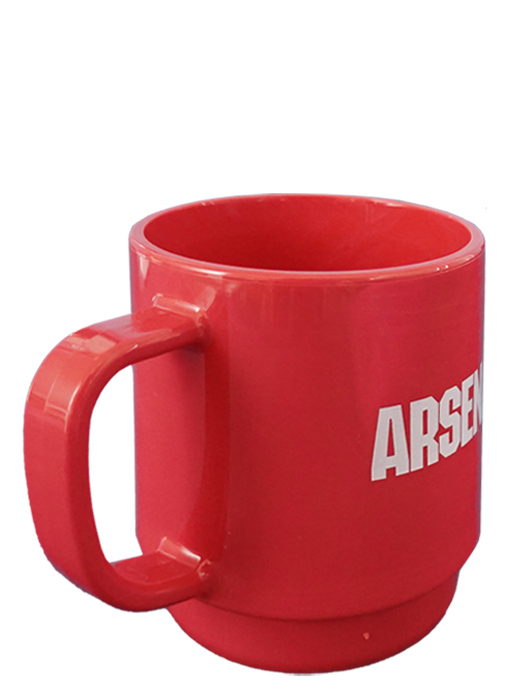 クラブオフィシャルグッズ/アーセナル/オフィシャルエコプラマグカップ/レッドXホワイト/ARS87747