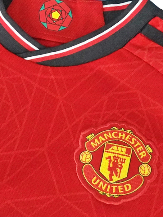 (アディダス) adidas/23/24マンチェスターユナイテッド/ホーム/半袖/マウント/プレミア+NRFRパッチ付/ジュニア用/DKS67-IP1736