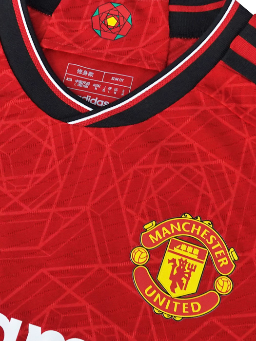 ***限定入荷***(アディダス) adidas/23/24マンチェスターユナイテッド/オーセンティック/ホーム/半袖/ベッカム/EPL+NRFR付/EVM01-IN3520