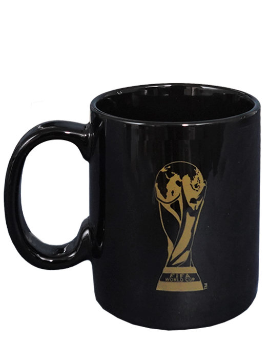 クラブオフィシャルグッズ/2026FIFAワールドカップ/オフィシャルトロフィーマグカップ/ブラックXゴールド/F26-MG-0002