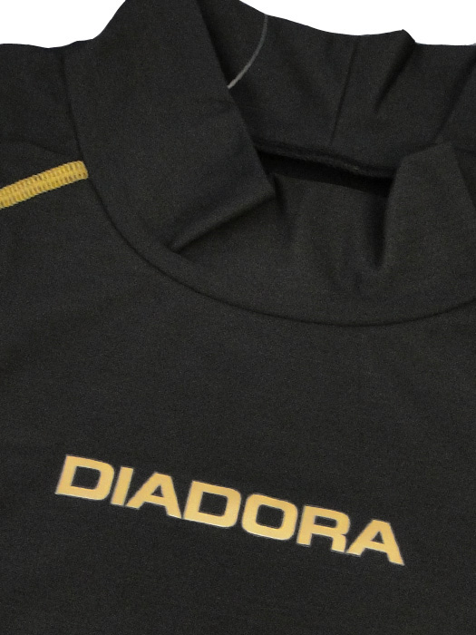 (ディアドラ) DIADORA/JRロングスリーブインナーシャツ/ブラック/FJ0356-99/簡易配送(CARDのみ送料注文後変更/1点限/保障無)