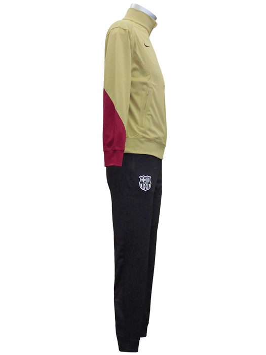 (ナイキ) NIKE/24/25バルセロナ/DRI-FIT Strike ストライクトラックスーツ/ジュニア用/ゴールドXブラック/FN9975-717