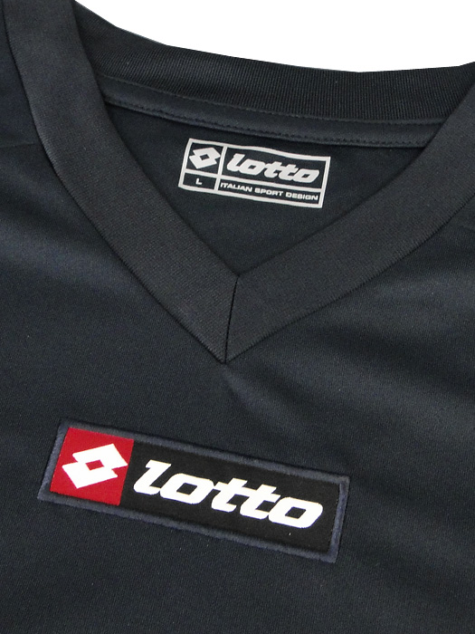 (ロット) LOTTO/ゲームシャツ半袖/ダークネイビーXホワイト/LOTTO-GAMESHIRT-DNVYWHT/簡易配送(CARDのみ/送料注文後変更/1点限)