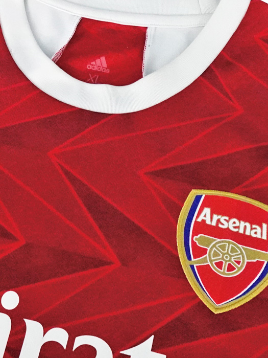 ***若干汚れと傷あり***(アディダス) adidas/20/21アーセナル/ホーム/半袖/冨安/プレミアリーグバッジ付/GEY06-EH5817