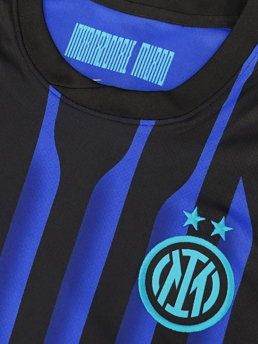 (ナイキ) NIKE/25/26インテル/ホーム/半袖/チャルハノール/セリエA+Gate.ioパッチ+U-Powerスポンサー付/HJ4591-439