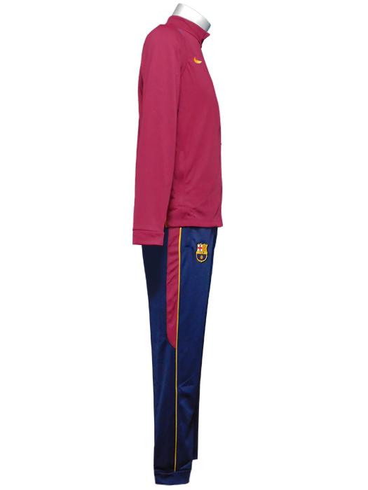 (ナイキ) NIKE/バルセロナ/DRI-FIT ニットトラックスーツ/ジュニア用/ノーブルレッドXブラックンドブルー/II1692-621