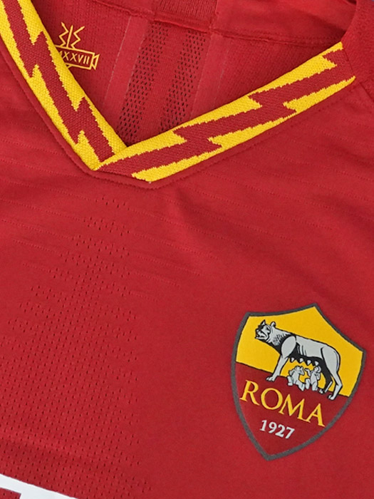 ***限定再入荷***(ナイキ) NIKE/19/20ローマ/オーセンティック/ヴェイパーマッチ/ホーム/半袖/スモーリング/セリエAパッチ付/J5266-613