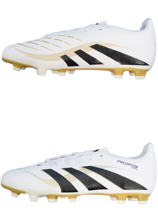 (アディダス) adidas/プレデター CLUB FXG J/フットウェアホワイトXコアブラックXゴールドメタリック/JH8870