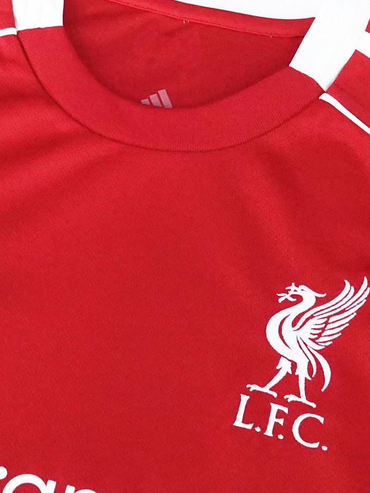(アディダス) adidas/25/26リバプール/ホーム/長袖/遠藤/プレミア優勝+No Room For Racismパッチ付/JYF51-JV6456