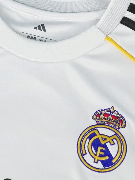 (アディダス) adidas/25/26レアルマドリード/UCL/ホーム/半袖/ブラヒムディアス/CL+FOUNDATION10+ICC2024/フルマーキング/KRN60-JJ1931