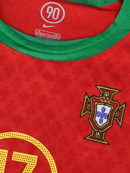 (ナイキ) NIKE/2004/2005ポルトガル代表/ホーム/半袖/ロナウド/ジュニア用/L492821-611