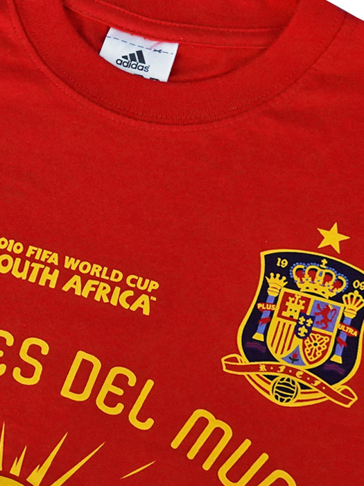 (アディダス) adidas/2010スペイン代表/FIFAワールドカップ/優勝記念Tシャツ/U38654