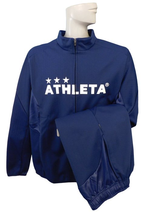 (アスレタ) ATHLETA/ウルトラシェルウォームアップスーツ/ネイビー/02341-90-02342-90