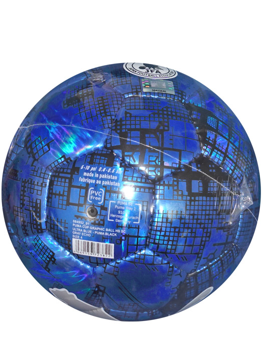 (プーマ) PUMA/CUP グラフィック ボール HS/ウルトラブルーXプーマブラック/4号/084952-01