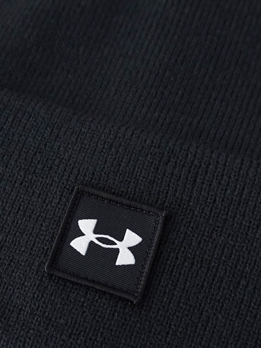 (アンダーアーマー) UNDER ARMOUR/UA ハーフタイム ビーニー/ブラックXホワイト/1373155-001/簡易配送(CARDのみ/送料注文後変更/1点限)