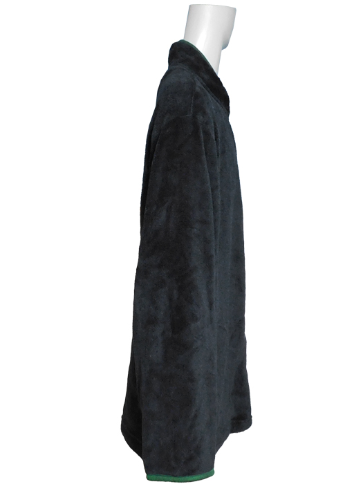 (フィラ)FILA/起毛フリースジャケット/ブラックXグリーン/204116G-C