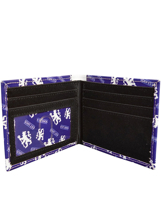 クラブオフィシャルグッズ/チェルシー/オフィシャルカラーアイコンウォレット/ネイビー/5030260214911/簡易配送(CARDのみ/1点限/保障無)