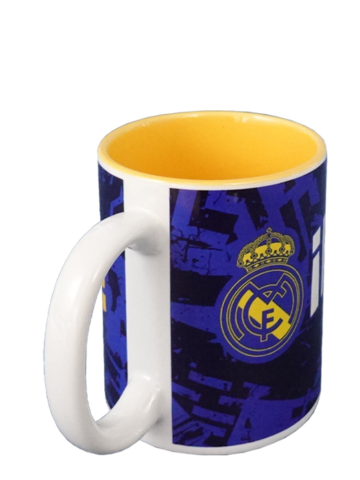クラブオフィシャルグッズ/レアルマドリード/オフィシャルマグカップ/ブルーXイエロー/5037970101630