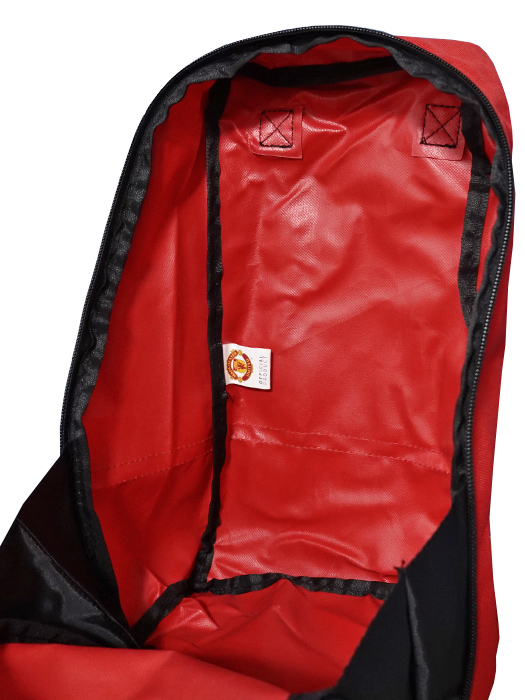 クラブオフィシャルグッズ/マンチェスターユナイテッド/オフィシャル シューズバッグ/コアストライプ/レッド/5051586281920