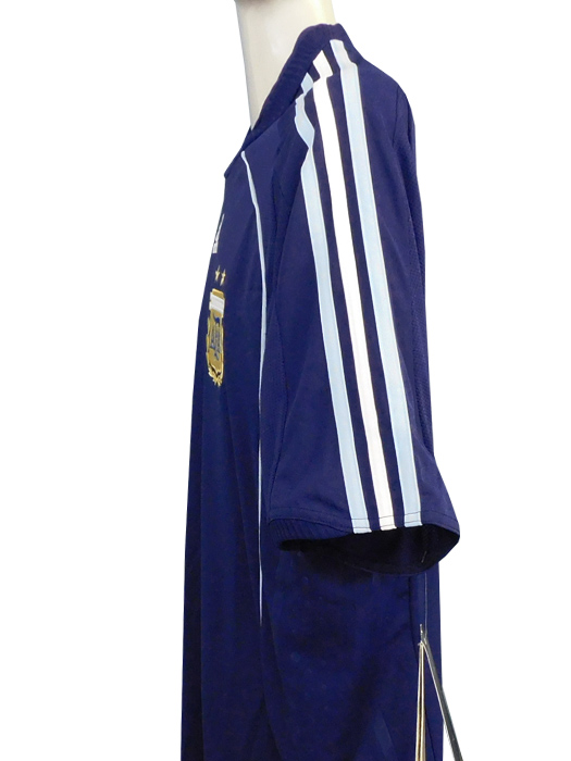 ***限定再入荷***(アディダス) adidas/2008/2009アルゼンチン代表/アウェイ/半袖/メッシ/2010W杯予選バッジ付/623794