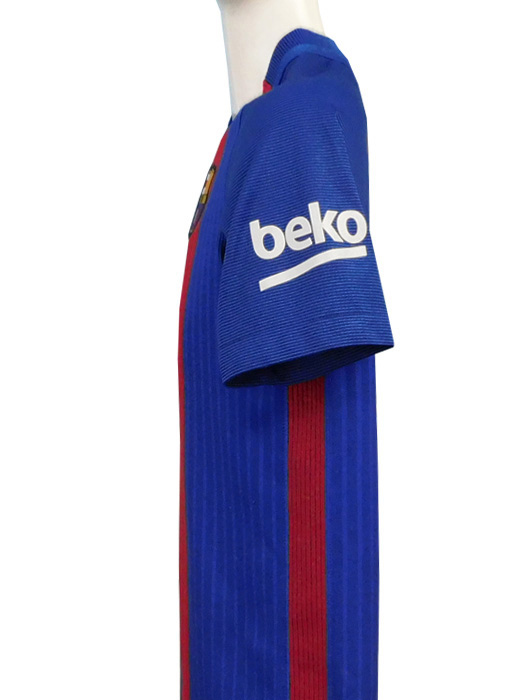 ***限定再入荷***(ナイキ) NIKE/16/17バルセロナ/ホーム/半袖/ジュニア/カタール航空スポンサー付/スアレス/777029-481