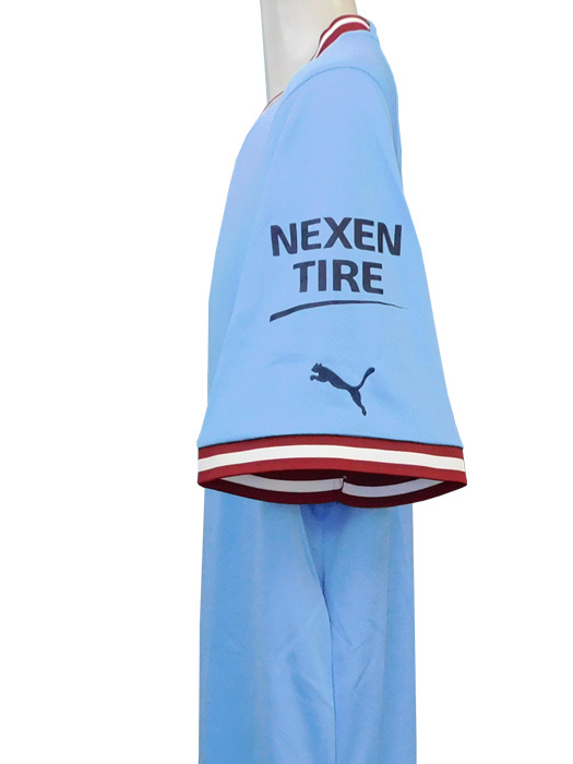 ***限定入荷***(プーマ) PUMA/22/23マンチェスターシティ/3冠記念ユニフォームボックス/半袖/ハーランド/EPL優勝+NRFR/779041-01