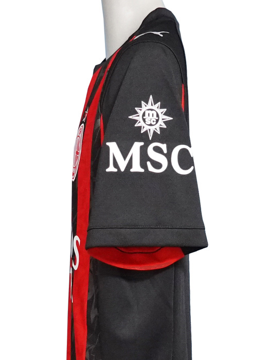 (プーマ) PUMA/25/26ACミラン/ホーム/半袖/エンクンク/セリエAバッジ+Bitpandaスポンサー付/779962-01