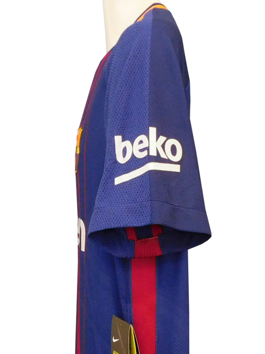 ***限定入荷***(ナイキ) NIKE/17/18バルセロナ/オーセンティック/ホーム/半袖/スアレス/LFPパッチ付/847190-456