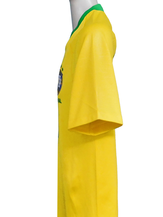 ***前面にアイロン跡あり***(ナイキ) NIKE/18/19ブラジル代表/ホーム/半袖/ペレ/893856-749
